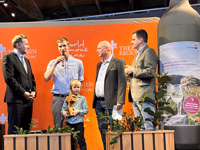 Preisverleihung Thermenregion DAC Weingut des Jahres